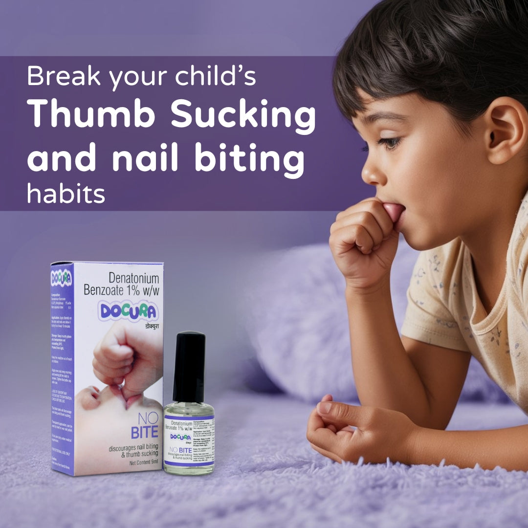 Break your Child’s Thumb Sucking and Nail Biting Habits