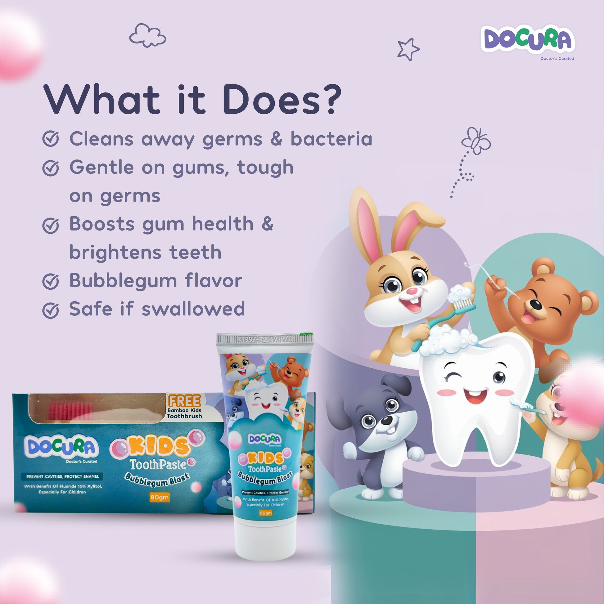 kids toothpaste for cavity