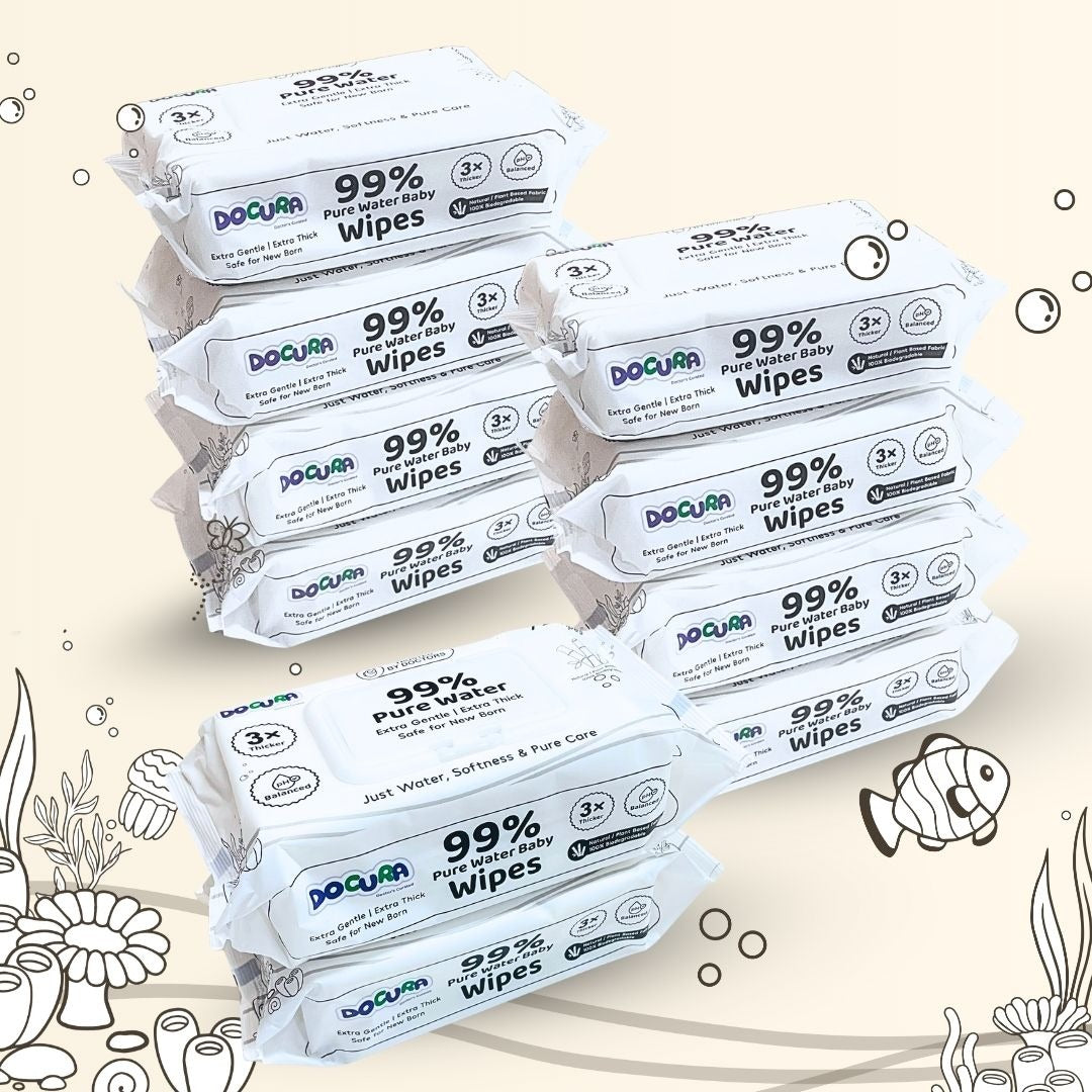 99% Pure Water Baby Wipes (72 Wipes)