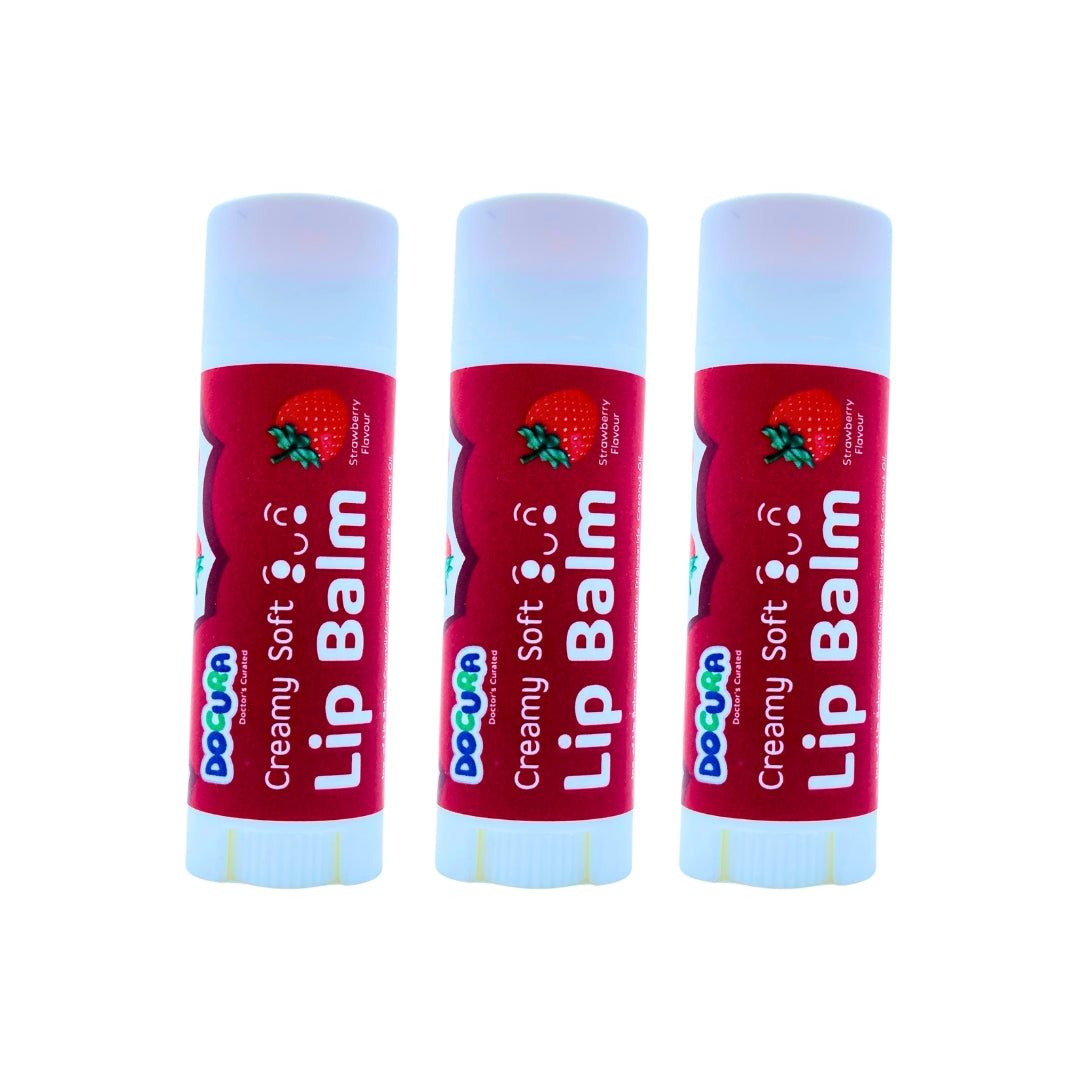Strawberry Creamy Soft Lip Balm Strawberry