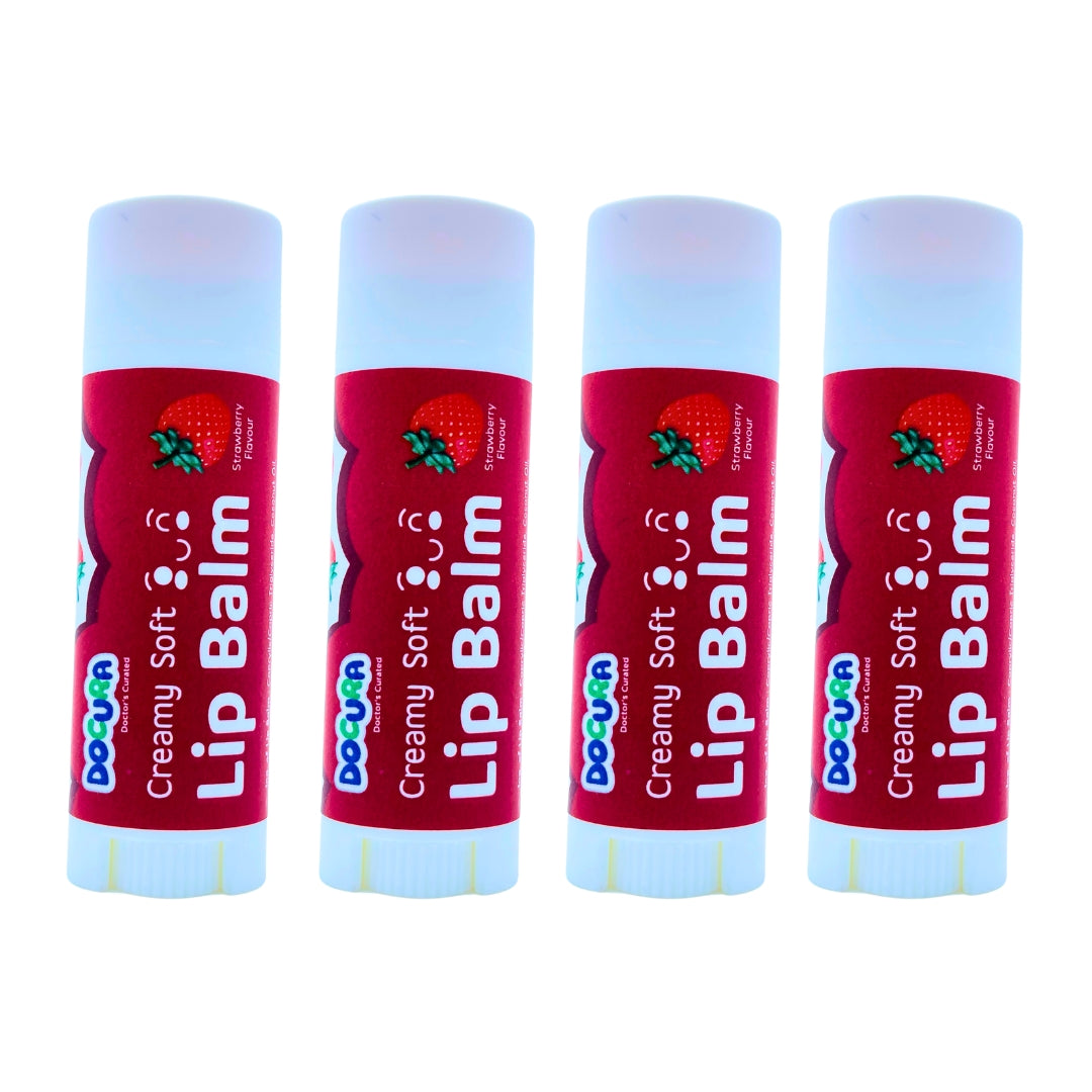 Strawberry Creamy Soft Lip Balm Strawberry