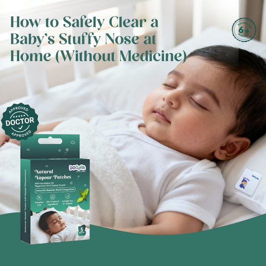 How to Safely Clear a Baby’s Stuffy Nose at Home (Without Medicine)