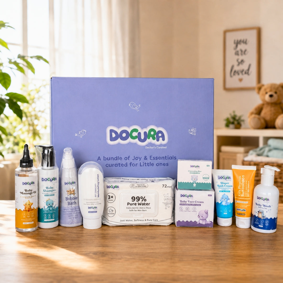 Docura Baby Care Collection Premium Gift Set (Pack of 10 products)