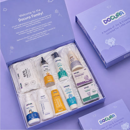 Docura Baby Care Collection Premium Gift Set (Pack of 10 products)