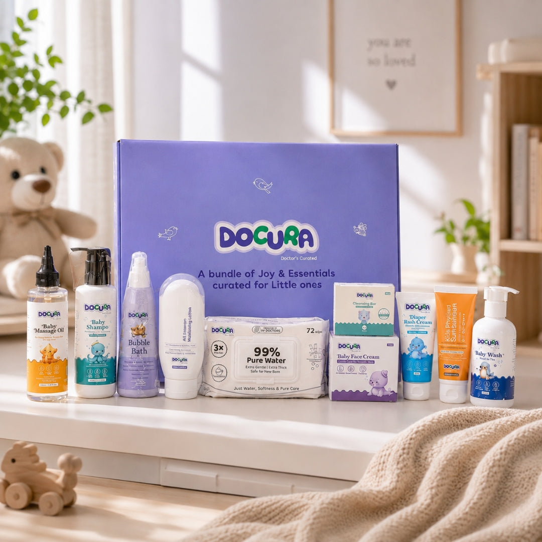 Docura Baby Care Collection Premium Gift Set (Pack of 10 products)