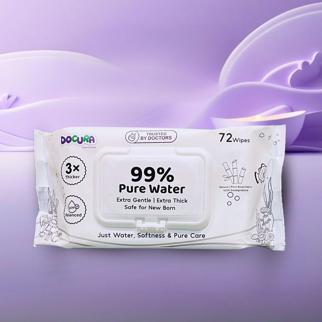 99% Pure Water Baby Wipes (72 Wipes)