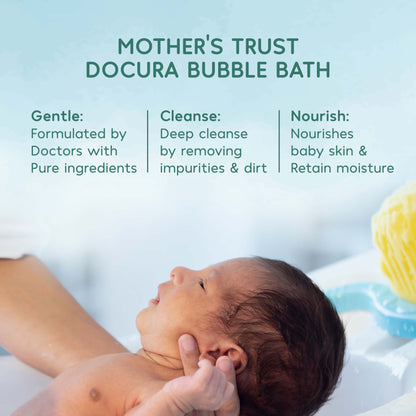 Docura Baby Care Combo of Physico Sunscreen Lotion SPF 50 + Docura Bubble Bath