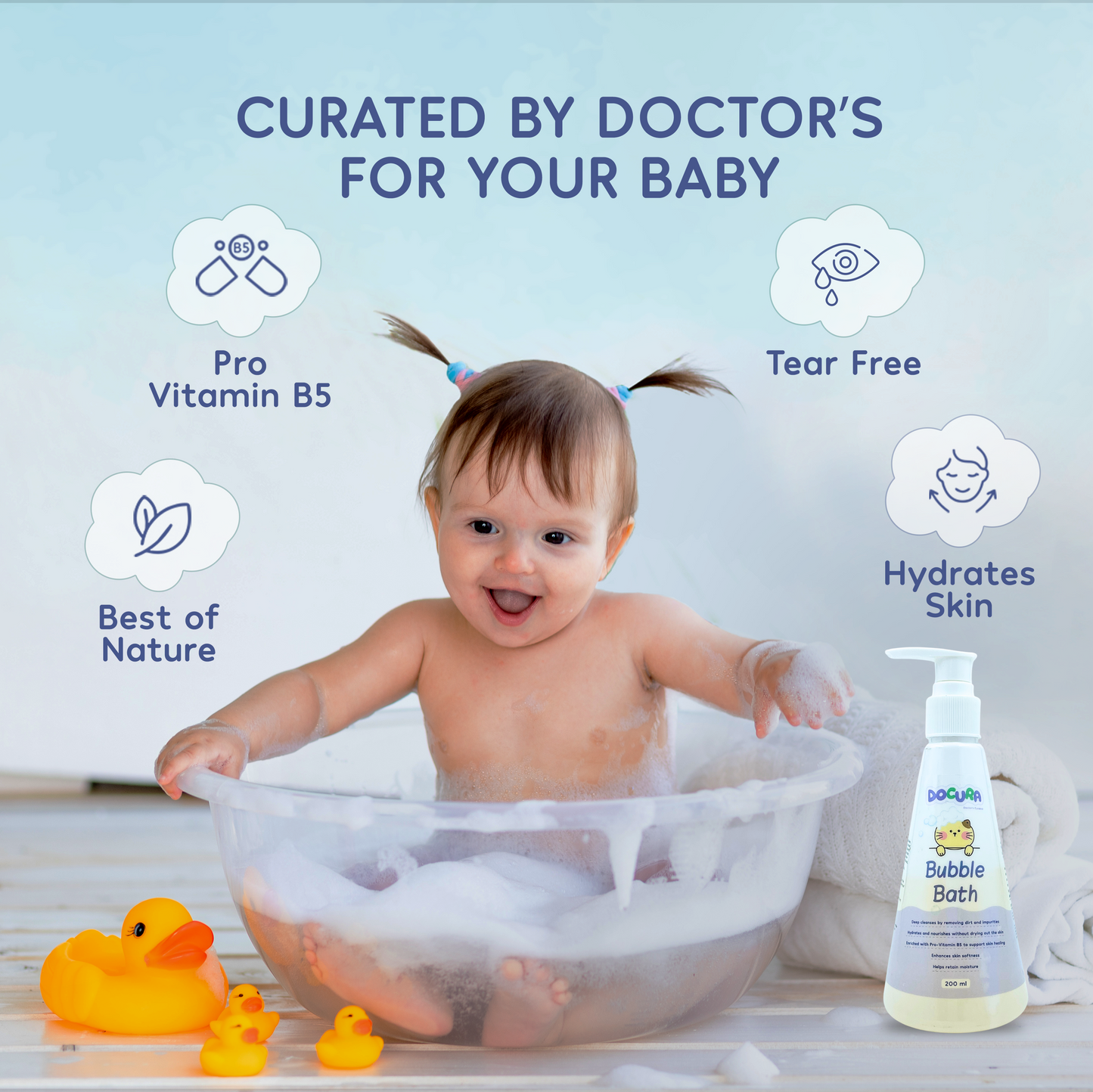Docura Baby Care Collection Premium Gift Set (Pack of 10 products)
