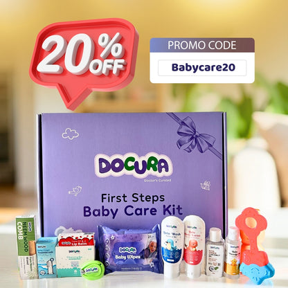 Docura First Step Baby Care Kit (Pack of 11 products)