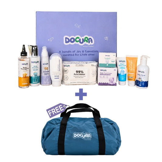 Docura Baby Care Collection Premium Gift Set (Pack of 10 products)