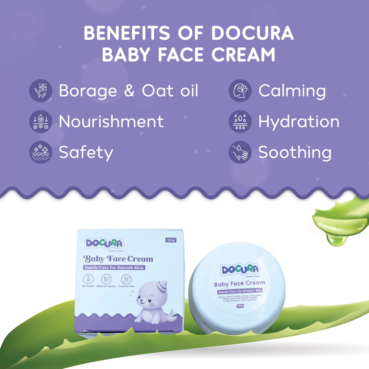 Docura Baby Care Collection Premium Gift Set (Pack of 10 products)