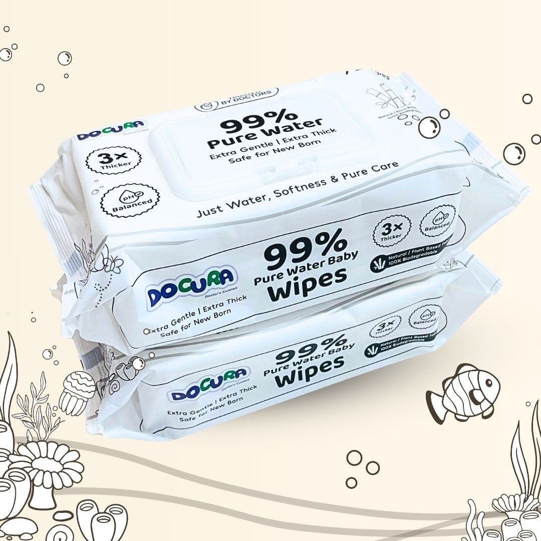 99% Pure Water Baby Wipes (72 Wipes)