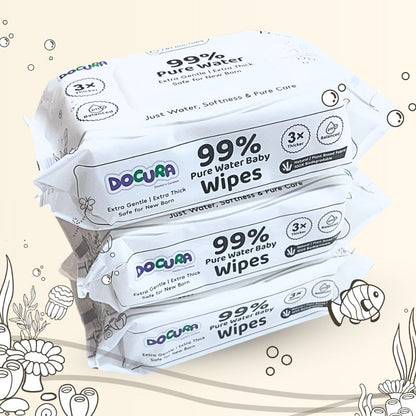 99% Pure Water Baby Wipes (72 Wipes)