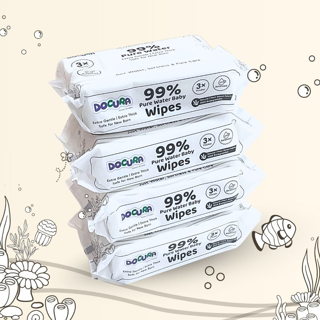 99% Pure Water Baby Wipes (72 Wipes)