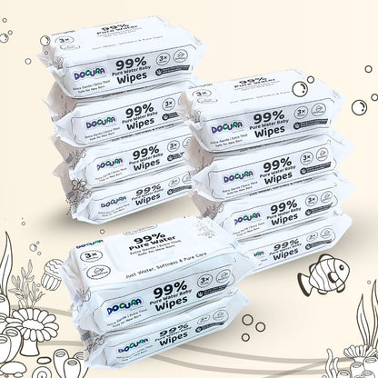 99% Pure Water Baby Wipes (72 Wipes)