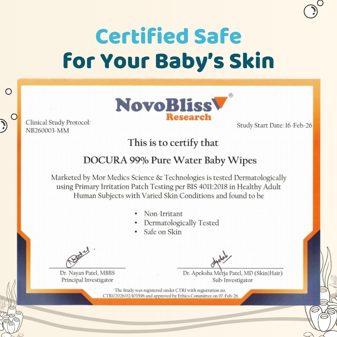 99% Pure Water Baby Wipes (72 Wipes)