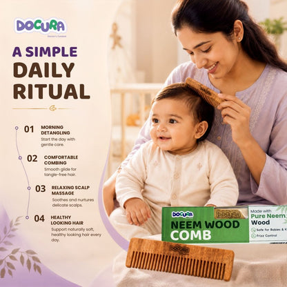 Neem Wood Comb (pack of 1)