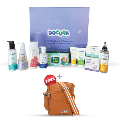 Docura Baby Care Collection Premium Gift Set (Pack of 10 products)
