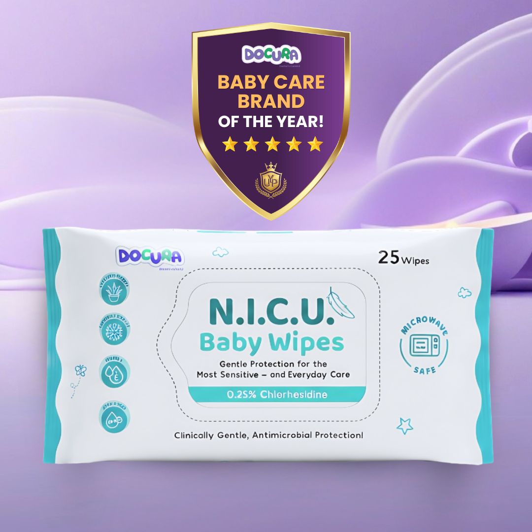 aloe vera and Vitamin E wipes for nicu baby