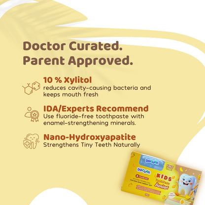 pediatrician created toothpasted