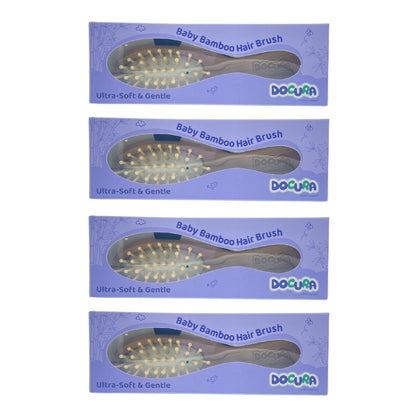 bamboo hair brush for kids