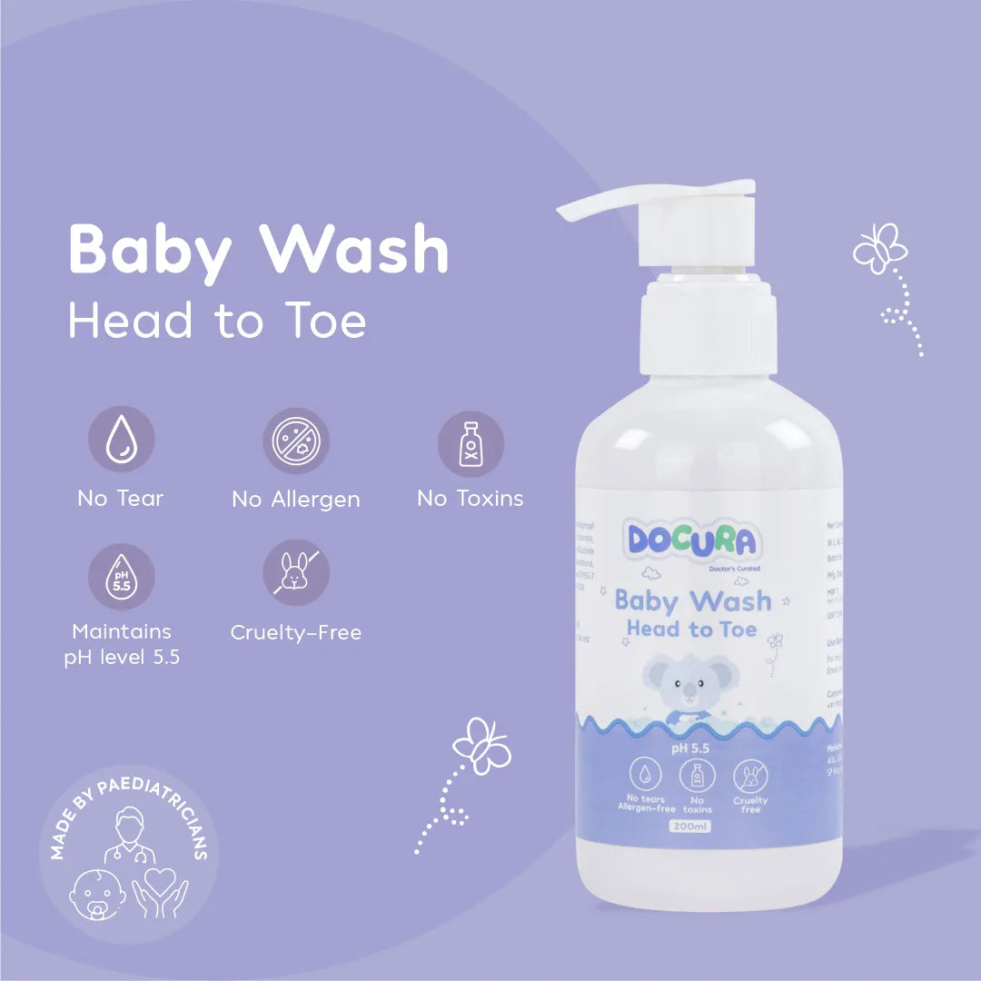 Baby Wash Head To Toe (200ml)