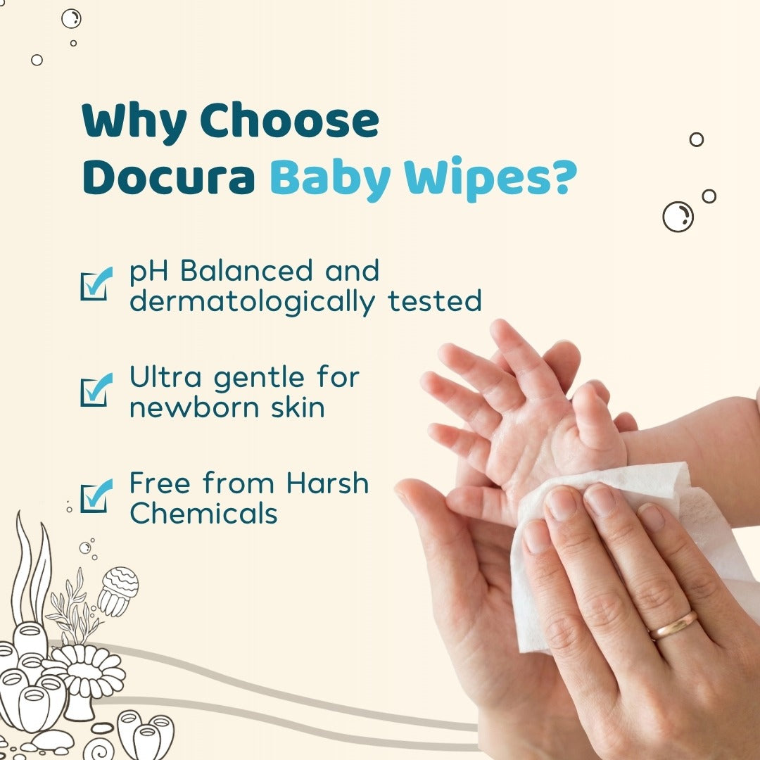 99% Pure Water Baby Wipes (72 Wipes)