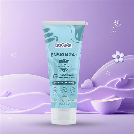 Docura Enskin 24+ Moisturizing Body Cream with Silicone Shield