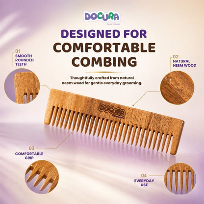 Neem Wood Comb (pack of 1)