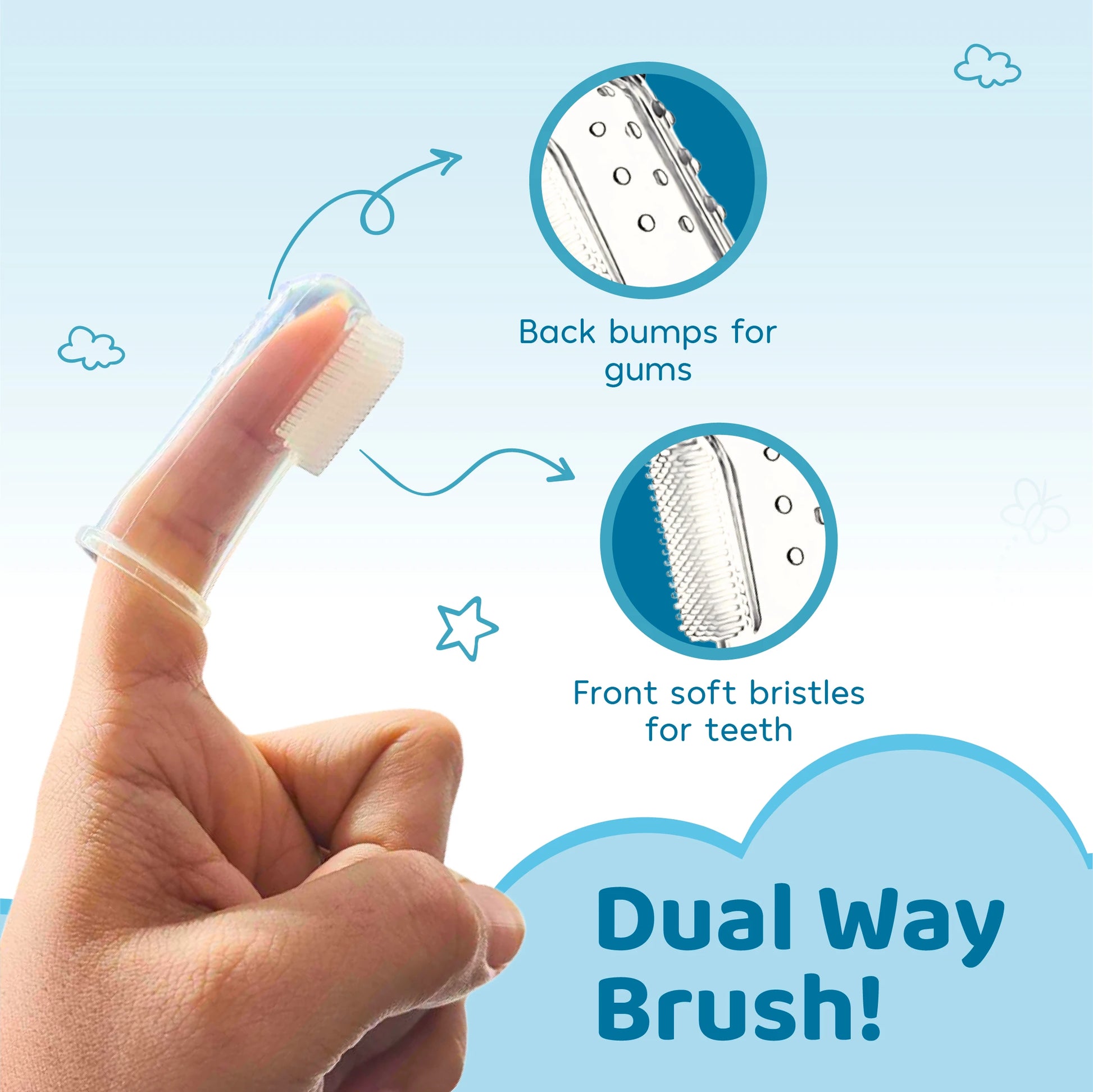 finger toothbrush