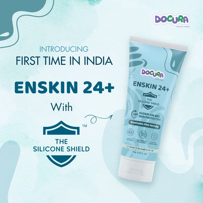 Docura Enskin 24+ Moisturizing Body Cream with Silicone Shield