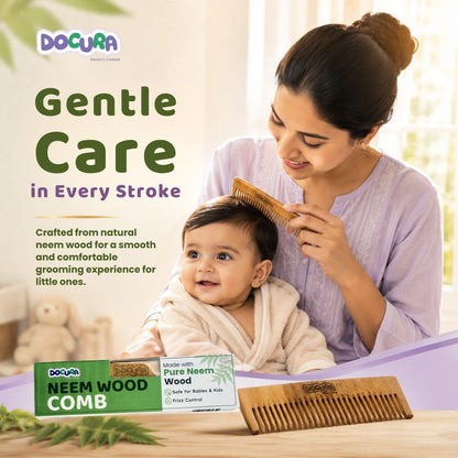 Neem Wood Comb (pack of 1)
