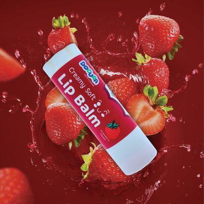 Strawberry Creamy Soft Lip Balm Strawberry (Pack of: 1, 5 g)