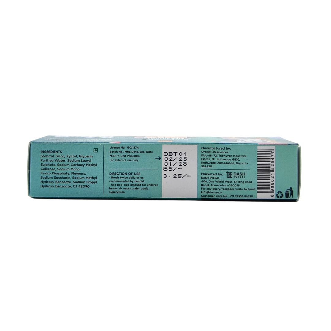 Docura Kids Toothpaste